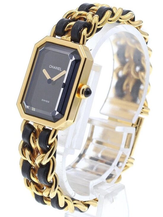 CHANEL Premiere M H0001 black Dial Quartz Ladies Watch main image 6